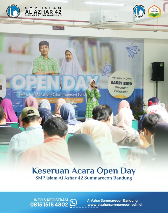 Open Day SMP Islam Al Azhar 42 Summarecon Bandung